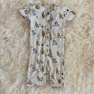 Kate Quinn Winnie the Pooh Baby Organic Cotton Onesie 3-6mo